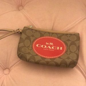 Coach wristlet